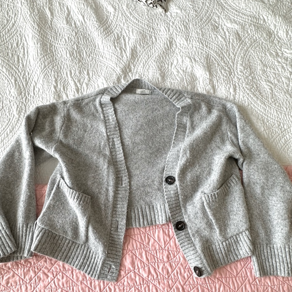 Grey Cardigan from H&M